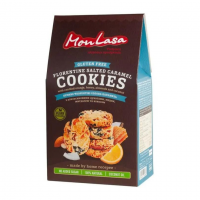 Печиво MonLasa Флорентіні солена карамель без глютену vegan 120 г