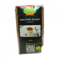 Насіння льону органічне Organic Country 300 г