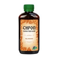 Сироп Монастырский ОТ КАШЛЯ на основе фитора 200 мл