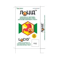 ЛОЦІД Shivmed - комплексна підтримка шлунково-кишкового тракту 30 табл. ЛОЦІД Shivmed - комплексна підтримка шлунково-кишкового тракту 30 табл.