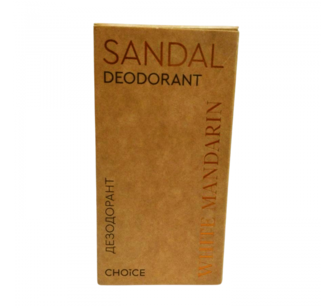 Натуральний дезодорант White Mandarin Deo Sandal 50 мл