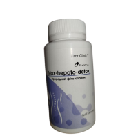 Max-hepato-detox - природний фітосорбент 90 капс.