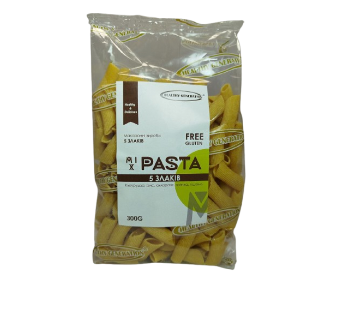 Макарони без глютену MIX Pasta ТМ Healthy Generation 300 г