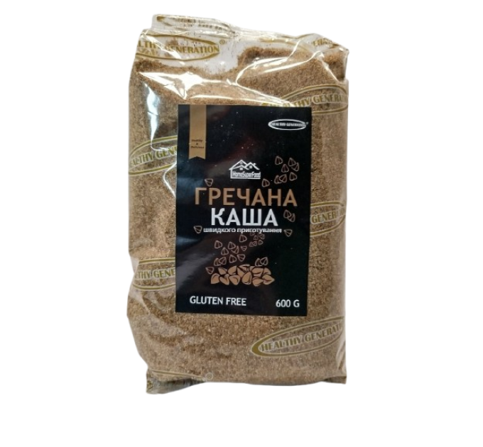 Каша гречневая быстрого приготовления Healthy Generation 600 г