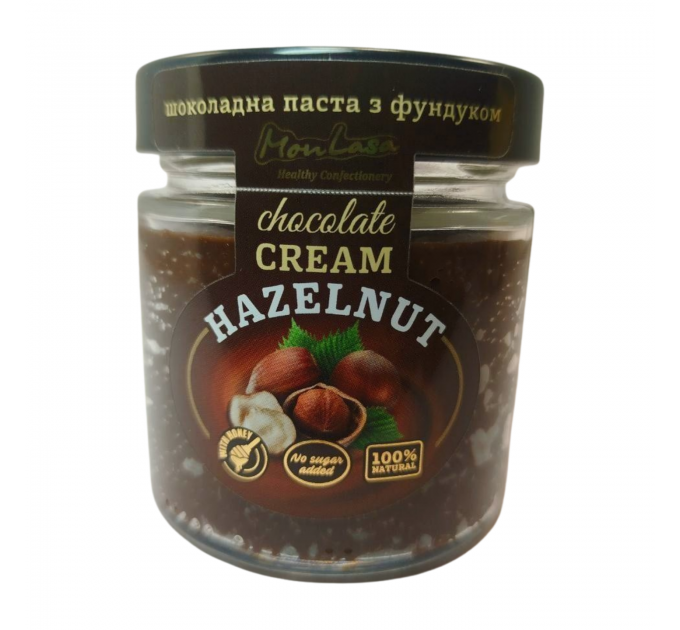 Шоколадная паста MonLasa с фундуком 180 г