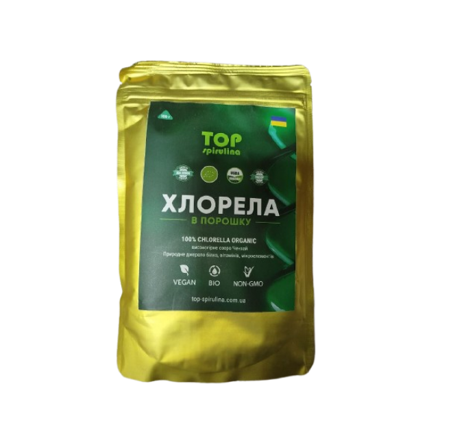 ТОП-Хлорела (з озера Ченхай) у порошку 100 г