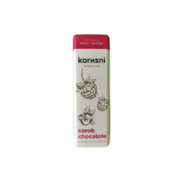 Шоколад KORИSNI керобний чорний Малина-Журавлина 23 г