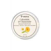 Зубной порошок VESNA успокаивающий Календула и Ромашка 35 г