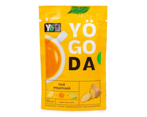 Чай YOGODA імбир-мед-лайм 50 г