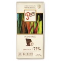 Шоколад чорний Стевіясан Pure Delight 75% з протеїном без цукру 90 г