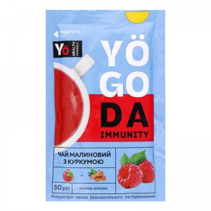 Чай YOGODA малина-куркума 50 г