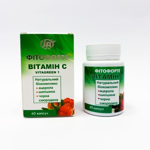 Фітофорте Вітамин С Грін-Віза 60 капс.