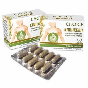 КЛІНХЕЛП Choice – дієтична добавка для очищення организму 30 капс.