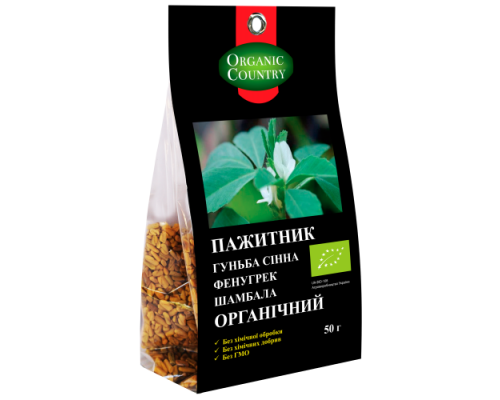 Пажитник органический, 50 г. Organic Country
