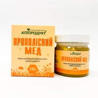 Прополісний мед Апіпродукт 245 г Прополісний мед Апіпродукт 245 г