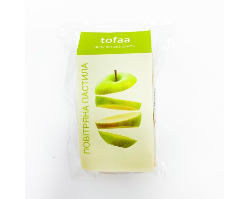 Воздушная пастилаTofaa яблочная  без сахара 30 г