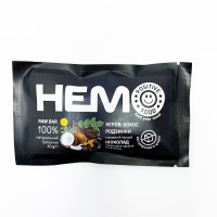 Батончик Positive Food HEMO фндук, мигдаль у чорному шоколаді без цукру 40 г Батончик Positive Food HEMO фндук, мигдаль у чорному шоколаді без цукру 40 г