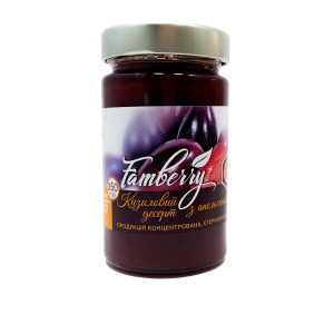 Кизиловый десерт Famberry с апельсином 350 г