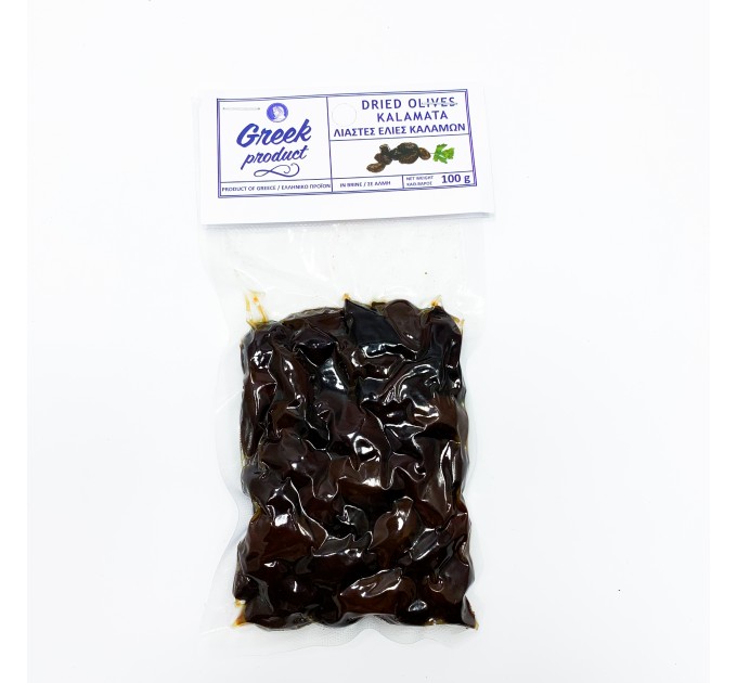 Оливки Анфісіс чорні в'ялені Greek Product 100 г