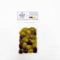 Оливки асорті Каламата та зелені з кісточкою Greek Product 100 г