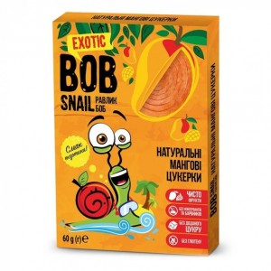 Натуральные конфеты Bob Snail Манго 60 г