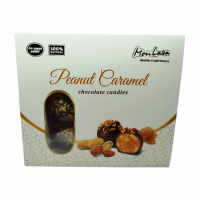Шоколадные конфеты MonLasa с арахисом и медовой карамелью 140 г