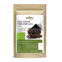 Соль гималайская черная крупная Здорово 250 г