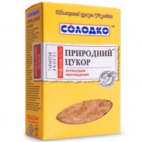 Сахар буряковый Солодко нерафинированный (коричневый) 500 г