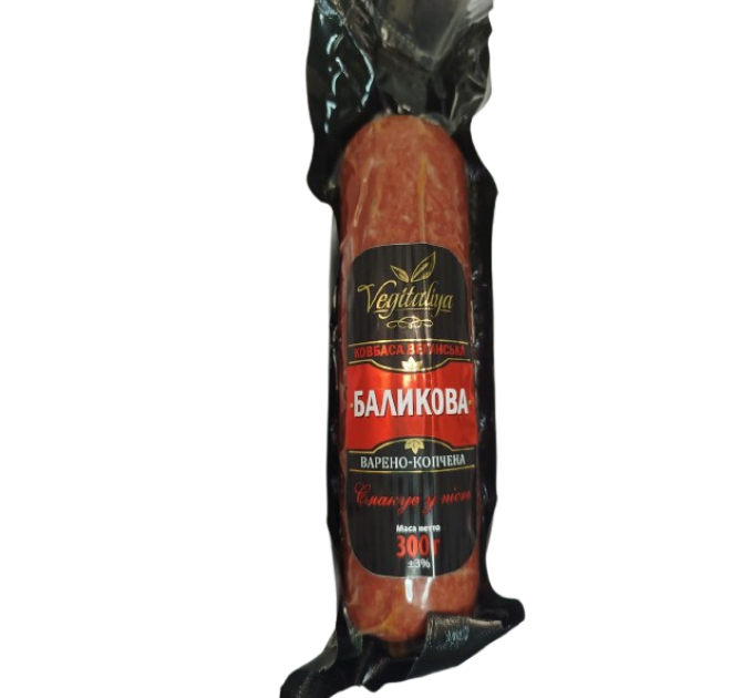 Колбаса веганская Балыковая ТМ Vegitaliya 300 г
